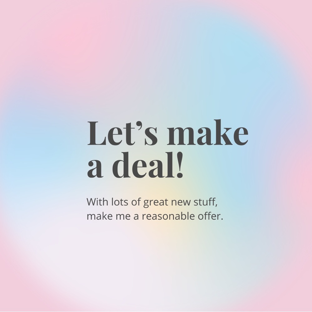 Make an Offer